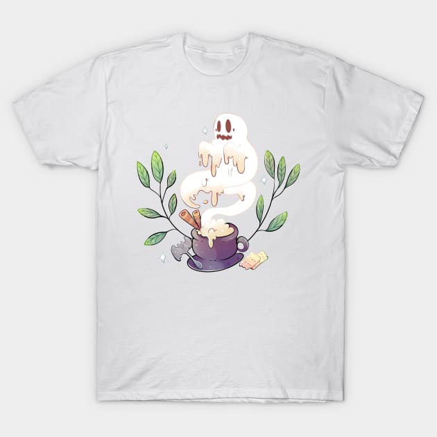 Cappuccino ghost T-Shirt by Yukipyro